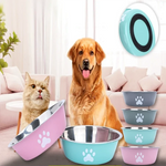 Cuenco de acero inoxidable para tu mascota