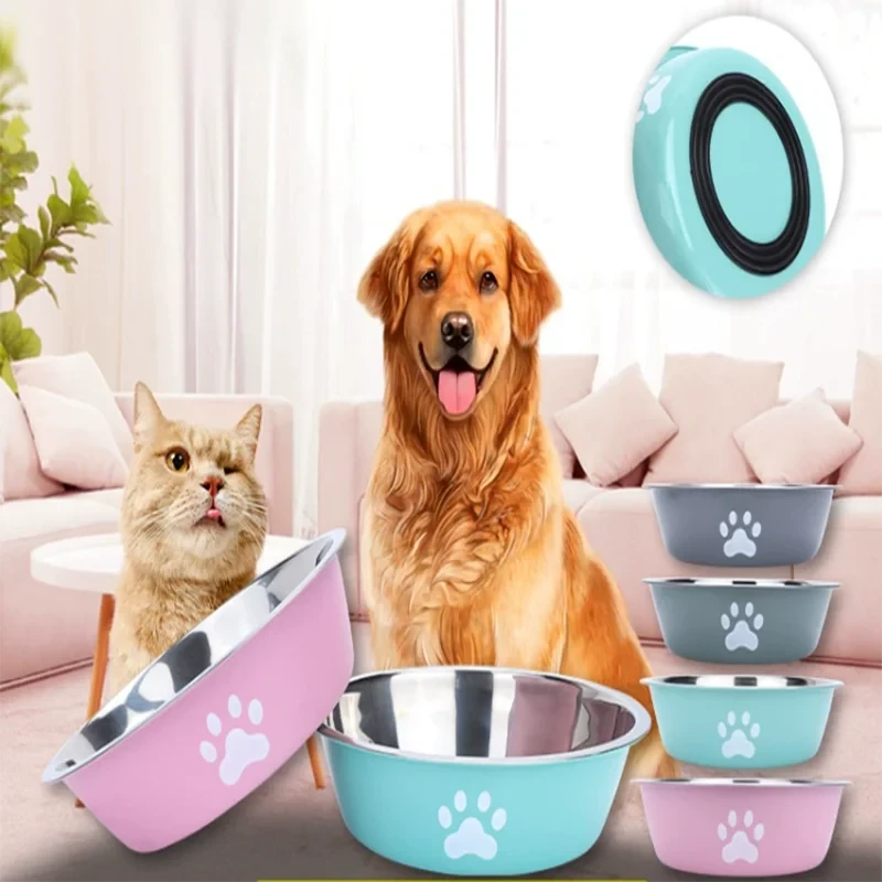 Cuenco de acero inoxidable para tu mascota