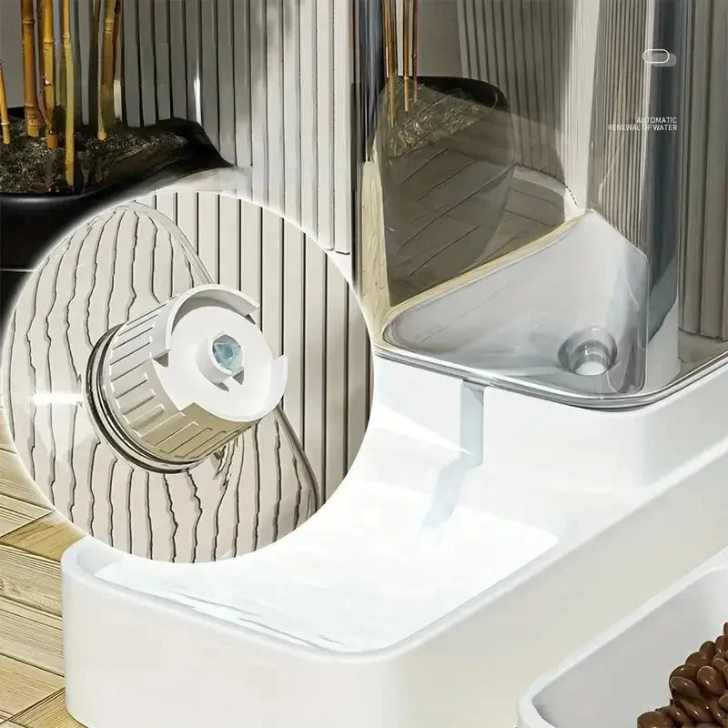 Alimentador automático/dispensador de agua para tu mascota