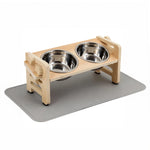 Comederos Elevados Inclinados. Ideal para mejorar la postura de tu mascota.