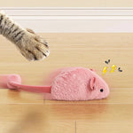 Interaktive Leuchtmaus aus Plüsch für Katzen.