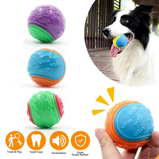 Interaktiver Quietschball für Hunde