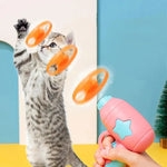 Interaktiver Frisbee-Werfer für Katzen