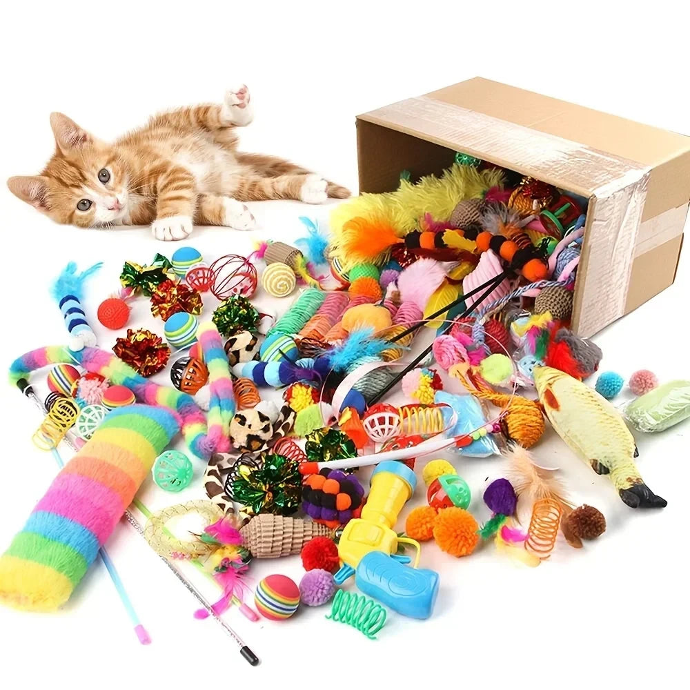 Pack de Juguetes Variados para Gatos