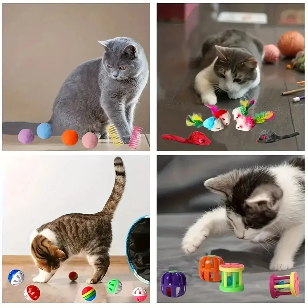 Pack de Juguetes Variados para Gatos