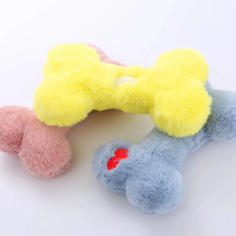 Hueso Masticable Chirriante para perro