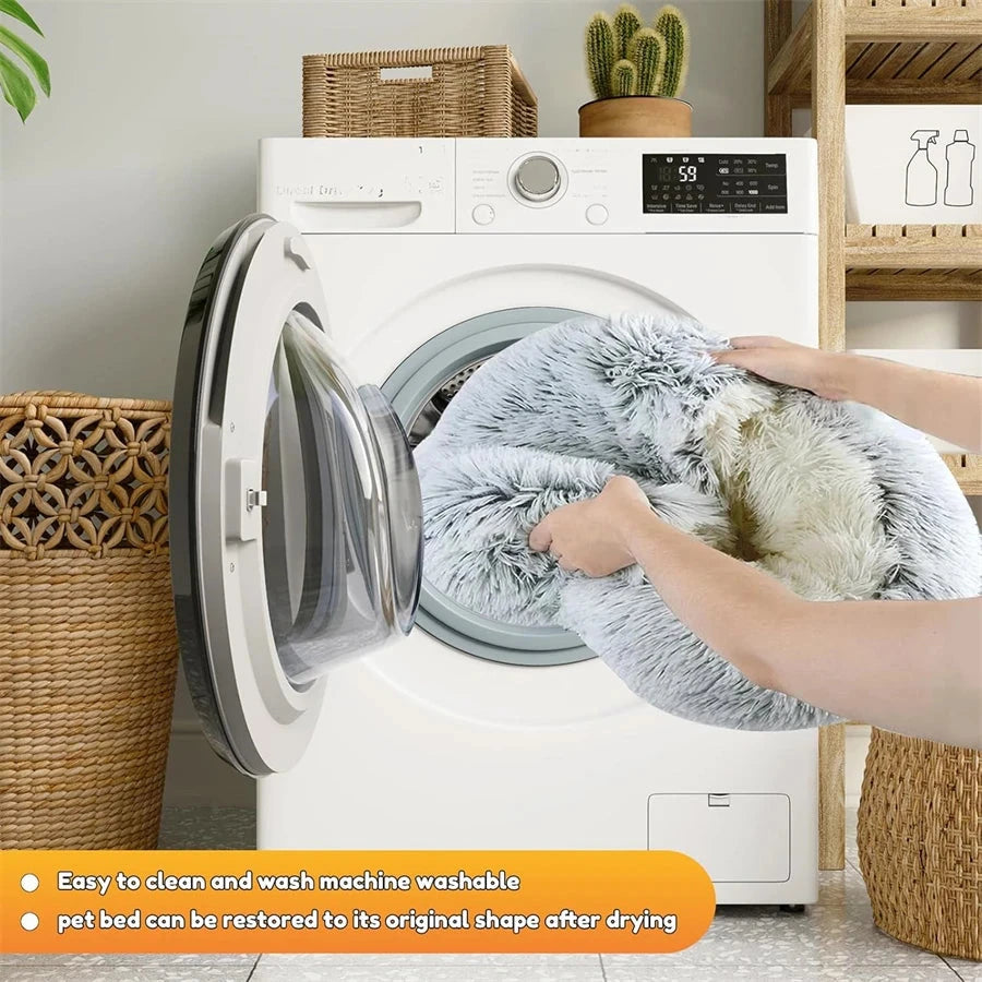 Cama de felpa para mascotas