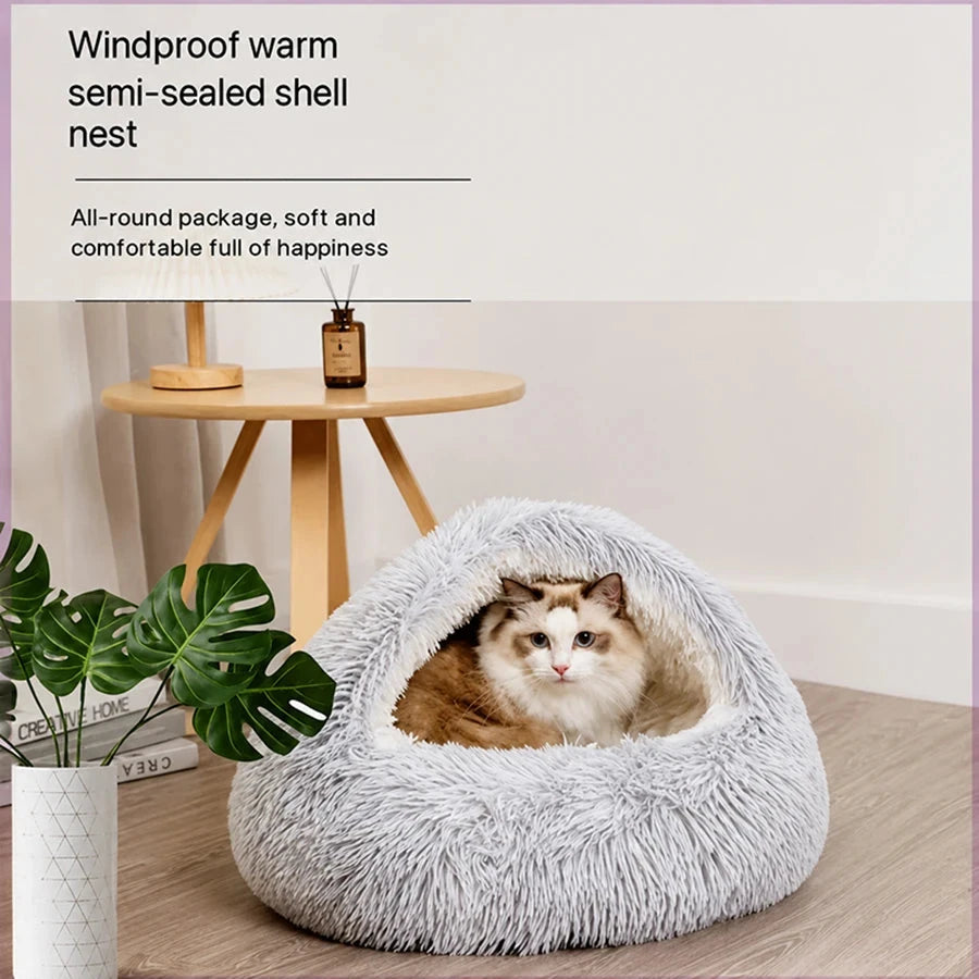 Cama de felpa para mascotas