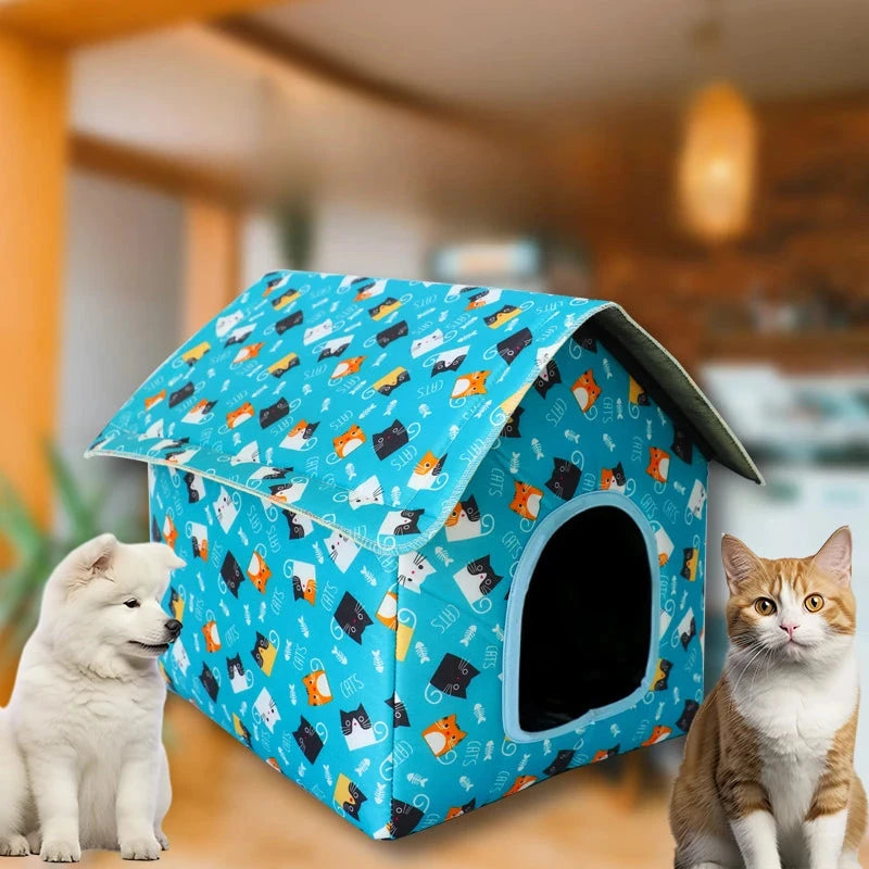 Casa Plegable Impermeable para Mascotas