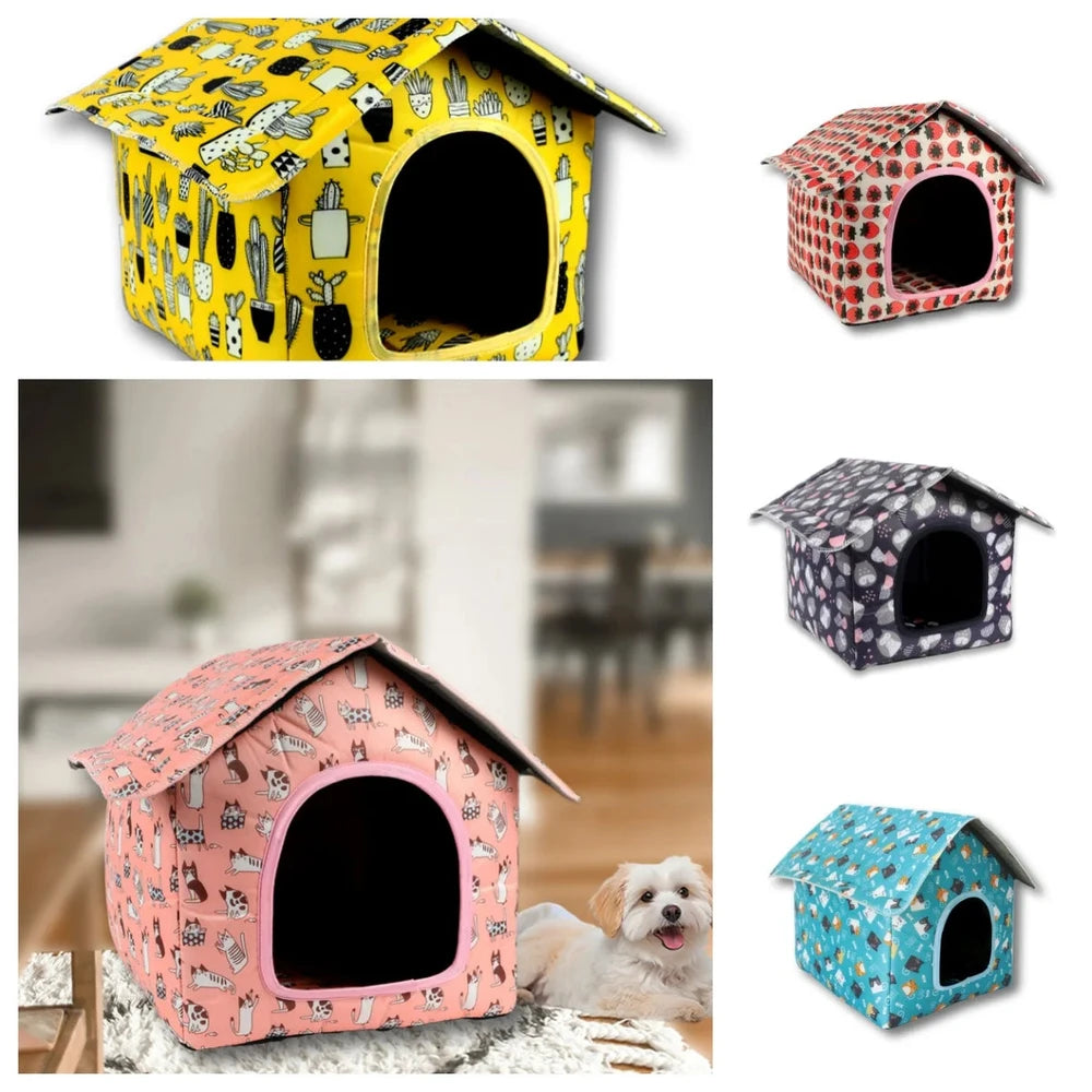 Casa Plegable Impermeable para Mascotas