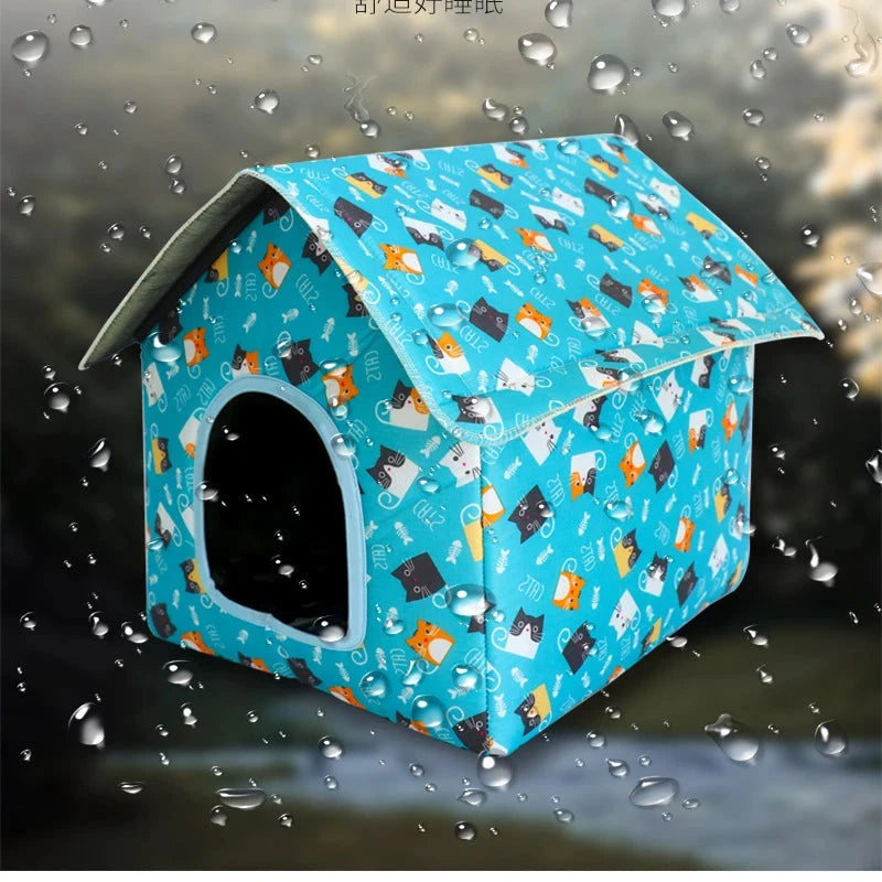 Casa Plegable Impermeable para Mascotas
