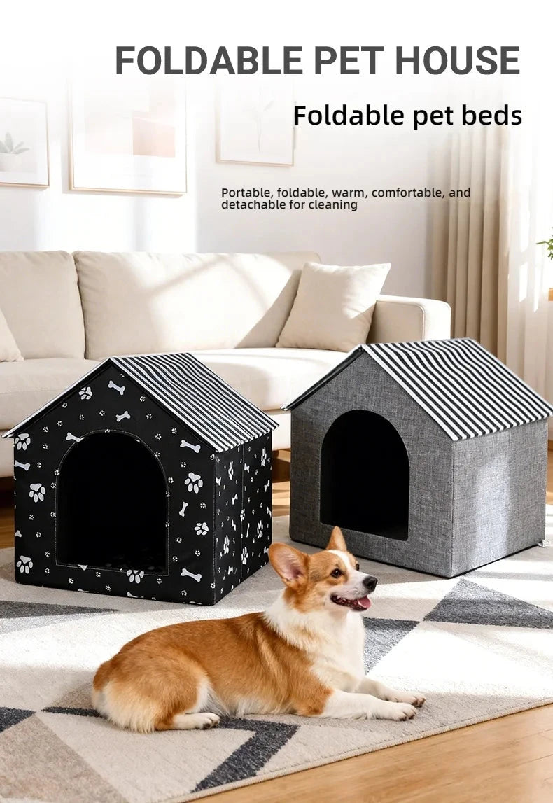 Refugio Impermeable Plegable para Mascotas