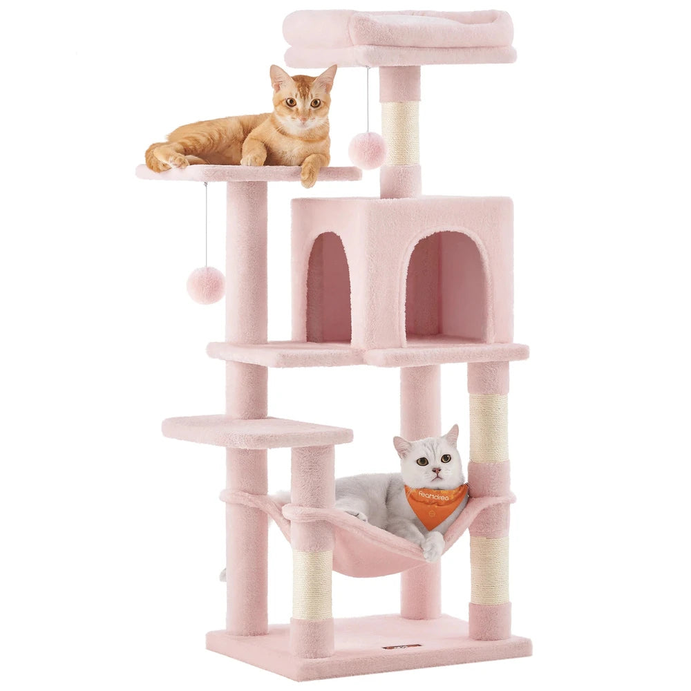 Árbol multiusos para gatos
