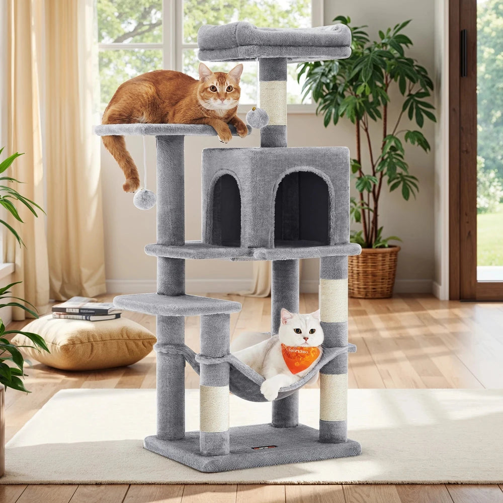 Árbol multiusos para gatos