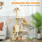 Árbol Rascador Multinivel para gatos