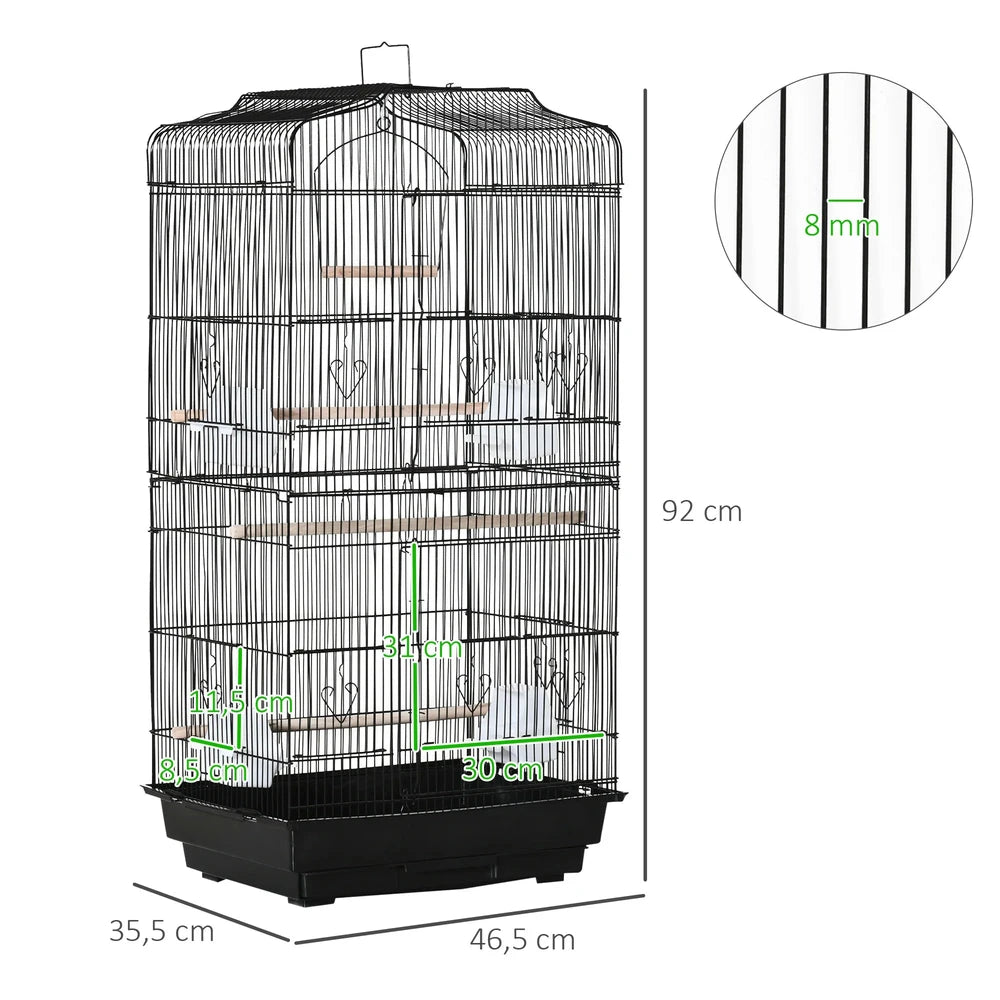 Jaula para Pájaros multiplanta                       (46,5x92cm)