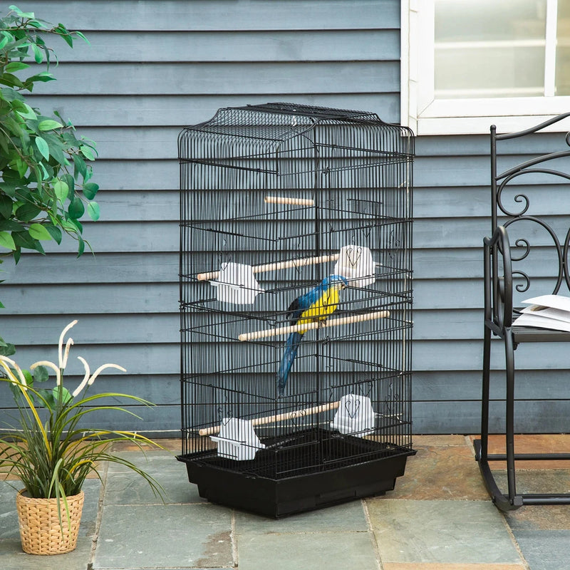 Mehrstöckiger Vogelkäfig                       (46,5x92cm)