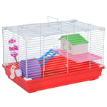 Kompletter Hamsterkäfig (47x30x27cm)