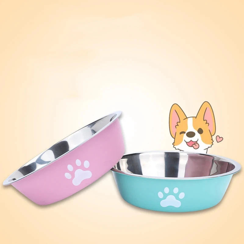 Cuenco de Acero Inoxidable de gran capacidad para Perros