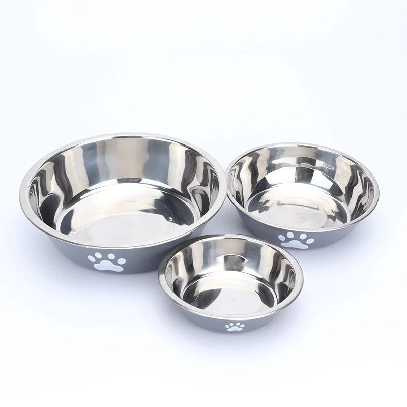 Cuenco de Acero Inoxidable de gran capacidad para Perros