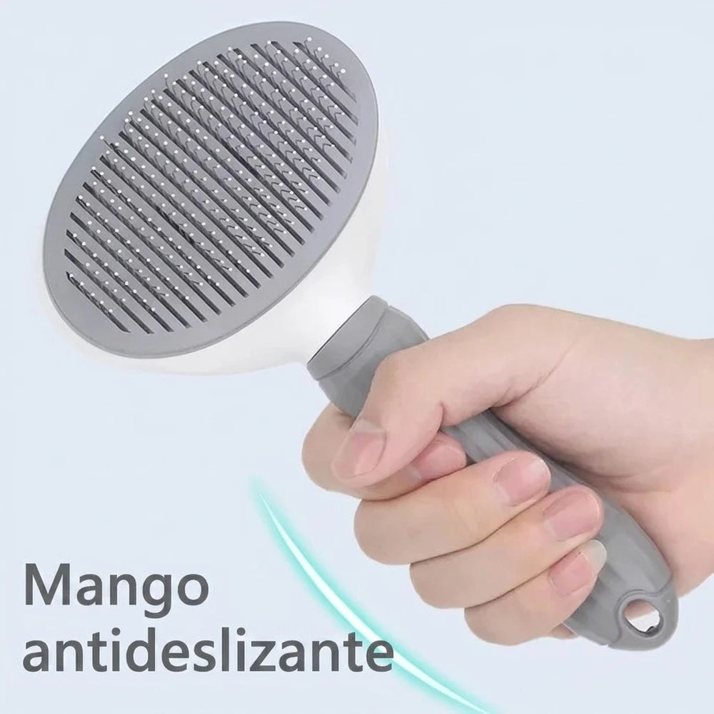 Cepillo autolimpiante para mascotas