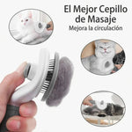 Cepillo autolimpiante para mascotas