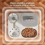 Comedero con dispensador de agua automático para mascotas
