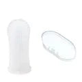 Silicone toothbrush for pets