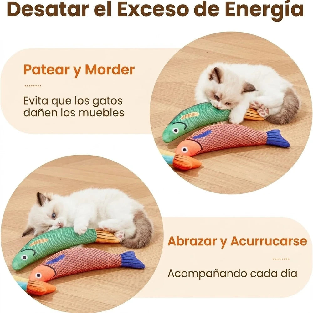 Pez de Juguete para gatos