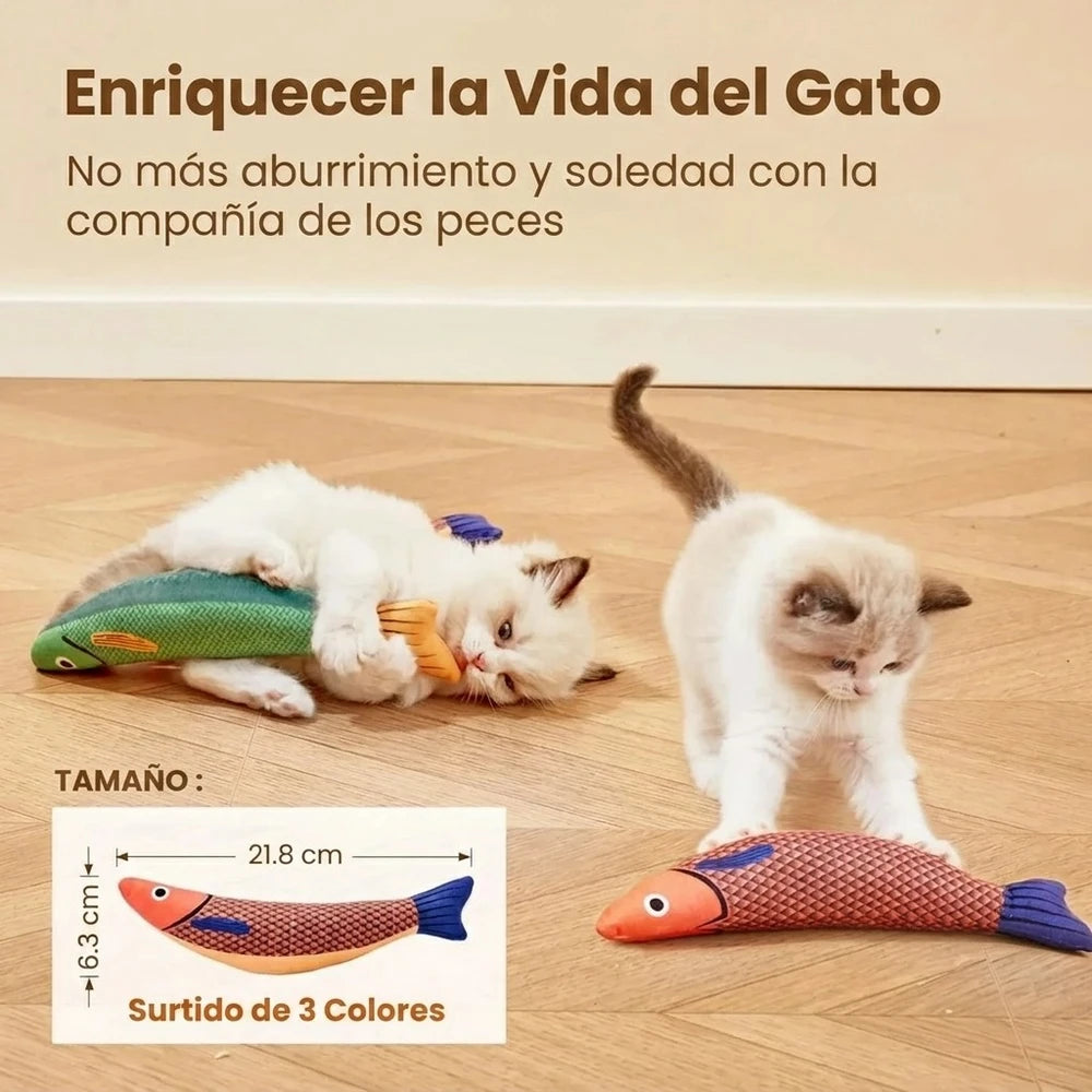 Pez de Juguete para gatos