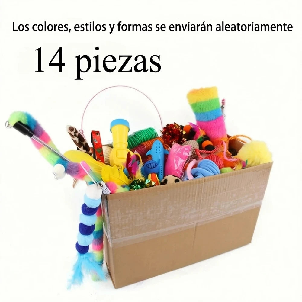 Pack de Juguetes Variados para Gatos