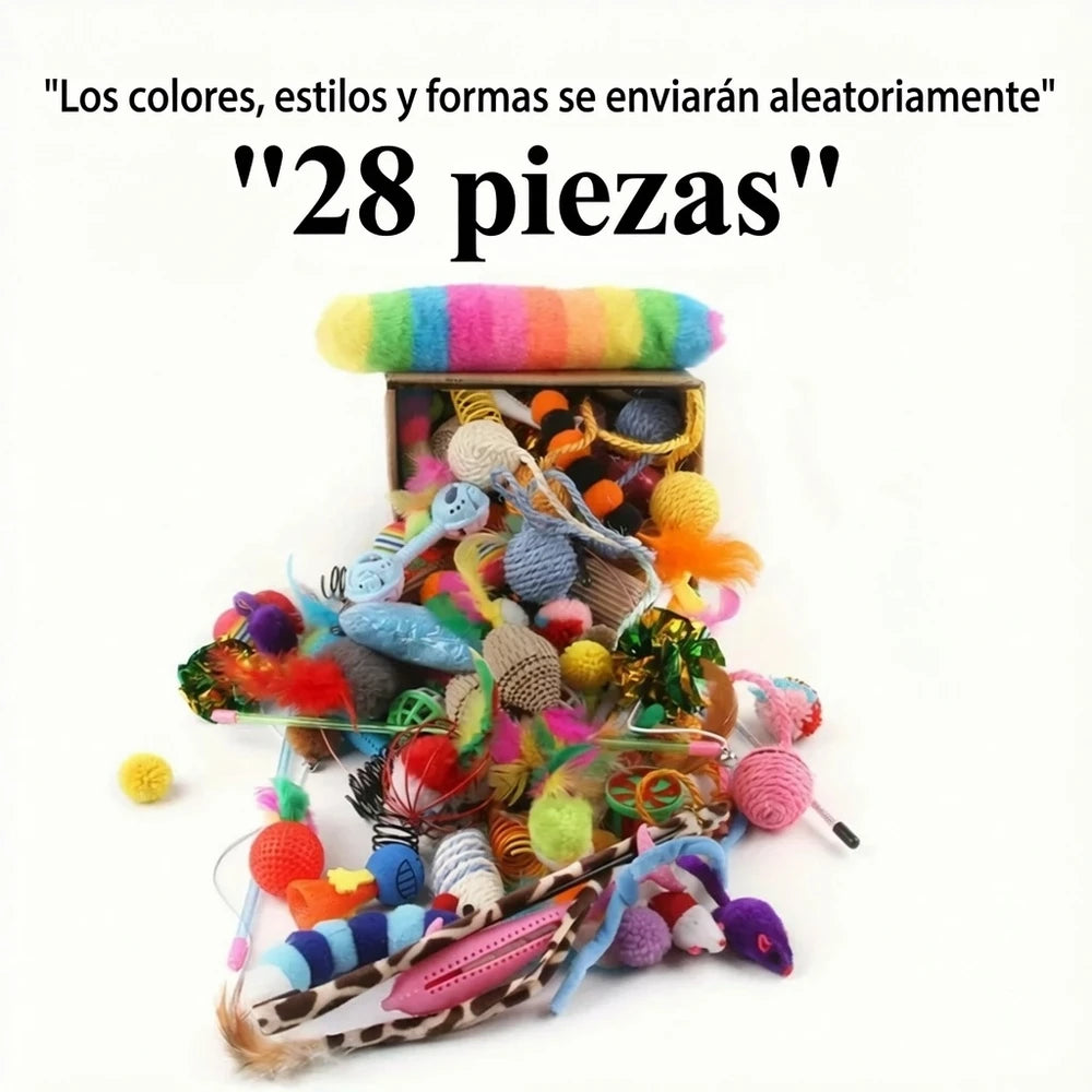Pack de Juguetes Variados para Gatos