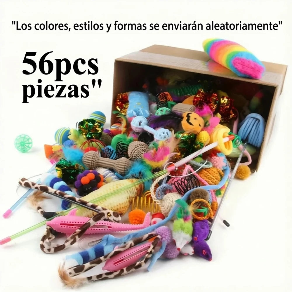 Pack de Juguetes Variados para Gatos