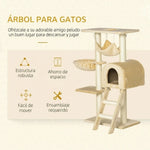 Árbol Rascador Multinivel para gatos