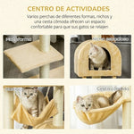 Árbol Rascador Multinivel para gatos