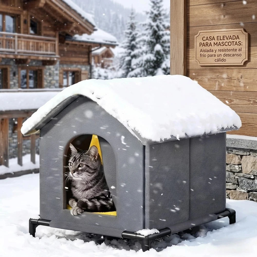 Refugio Exterior Impermeable para Mascotas