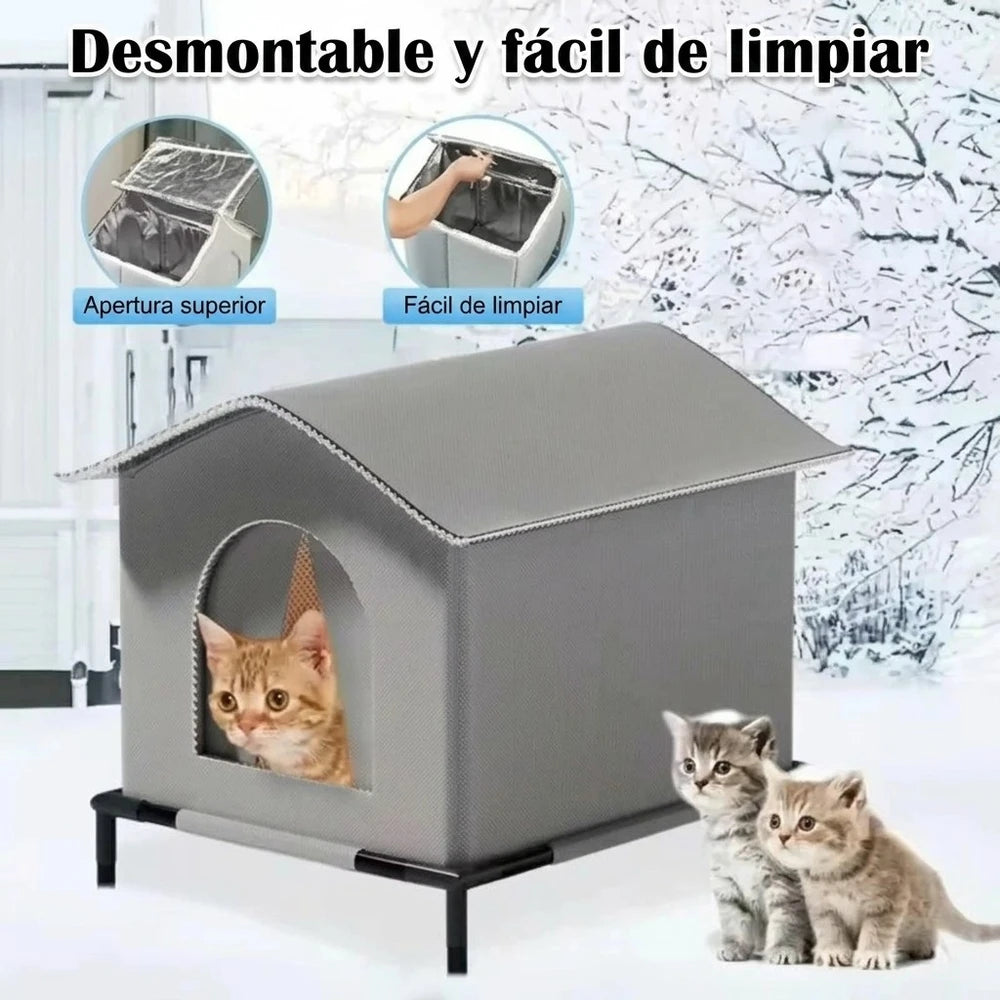 Refugio Exterior Impermeable para Mascotas