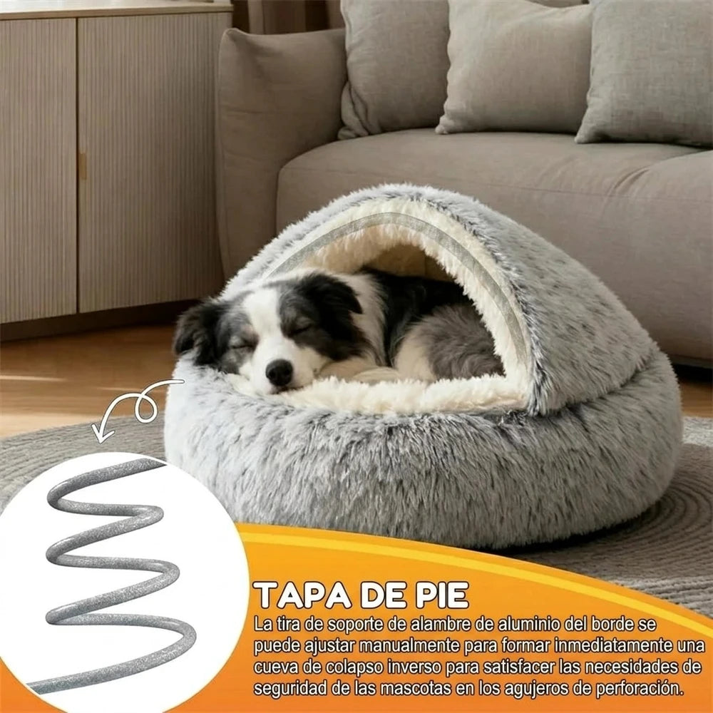 Cama de felpa para mascotas