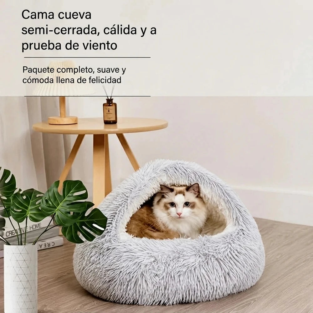 Cama de felpa para mascotas