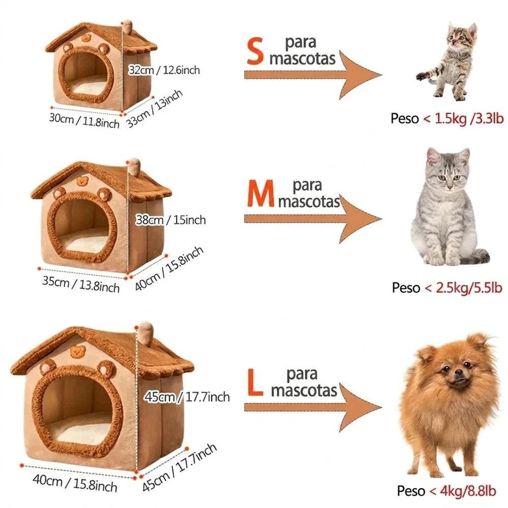 Casa Plegable para Mascotas