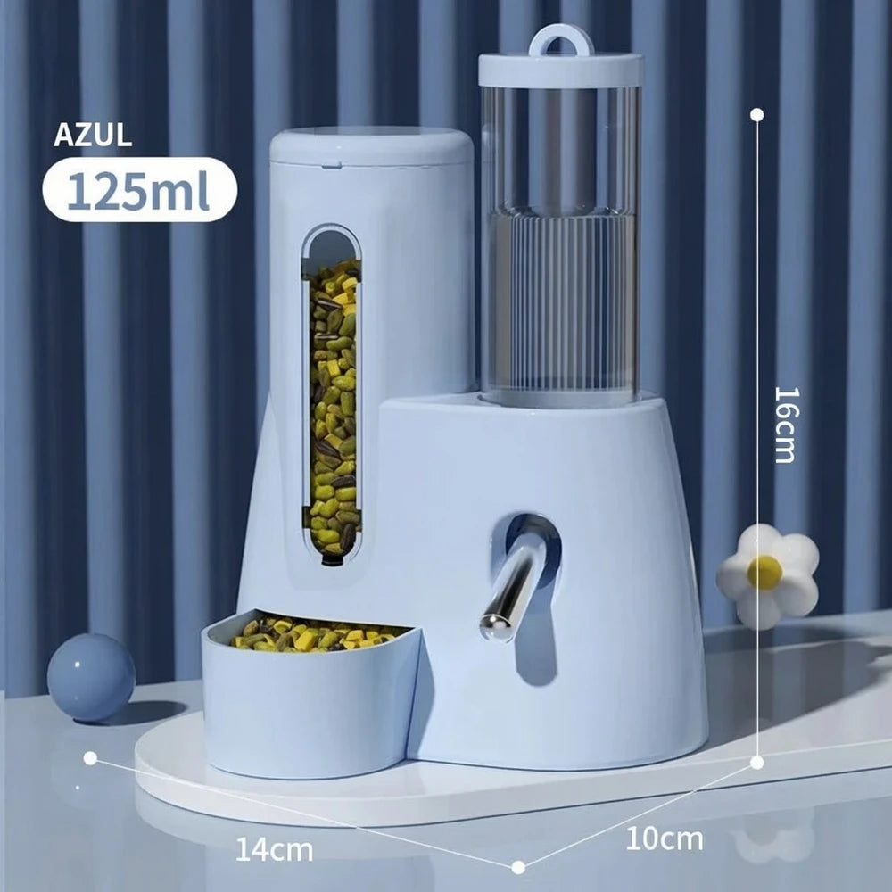 Dispensador Automático de Agua y Comida para Hámster