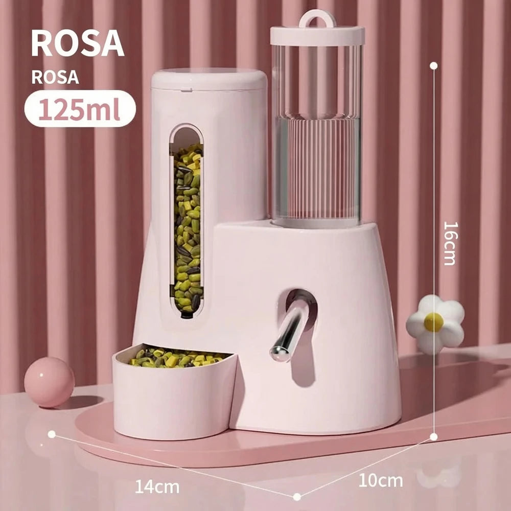 Dispensador Automático de Agua y Comida para Hámster