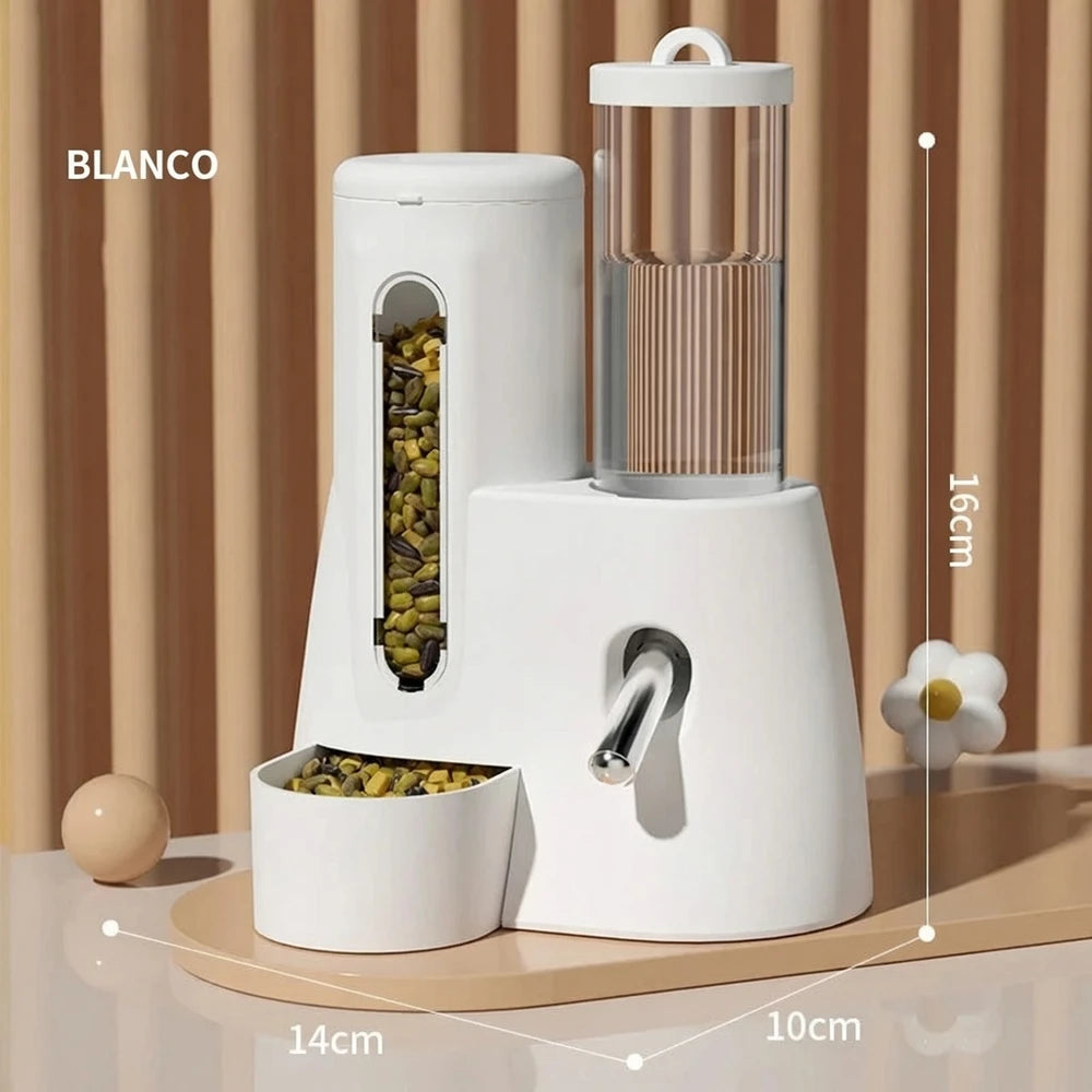 Dispensador Automático de Agua y Comida para Hámster