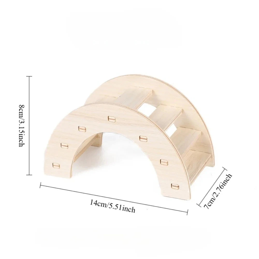Juguetes de madera para hámster