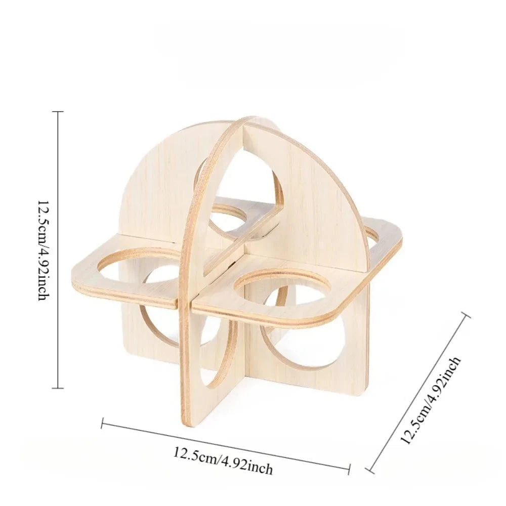 Juguetes de madera para hámster