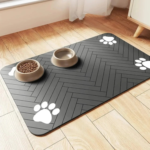 Esterilla absorbente con diseño elegante para mascotas