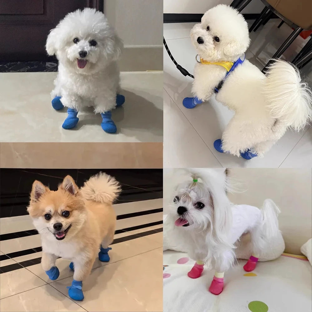 Calcetines Antideslizantes Impermeables para Perros