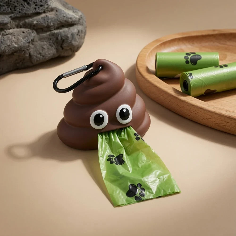 Dispensador Portátil de Bolsas de excrementos
