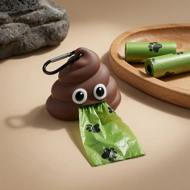 Dispensador Portátil de Bolsas de excrementos