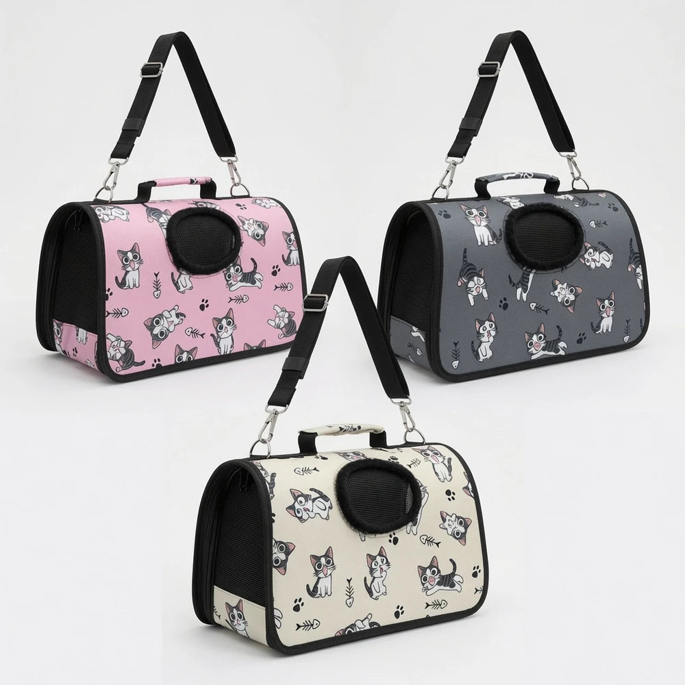 Bolsa de Transporte Plegable para Gatos